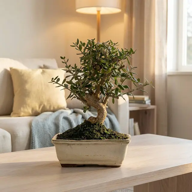 Bonsai Olea europaea sylvestris 8 Jahre