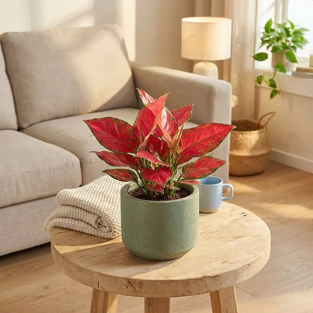 Rotes Aglaonema Joy