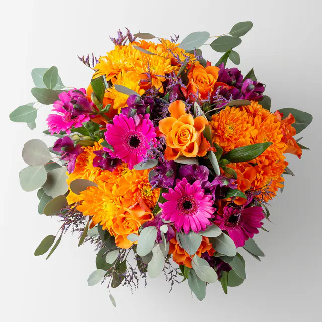 Blumenstrauß 'Barcelona', handgebunden