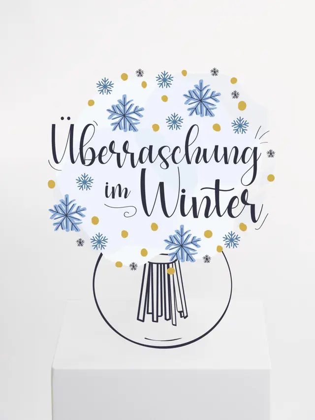 Überraschungsstrauß Winter