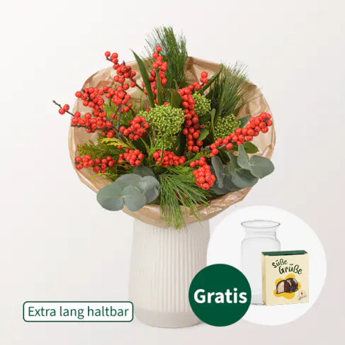 Blumenstrauß Winterbote