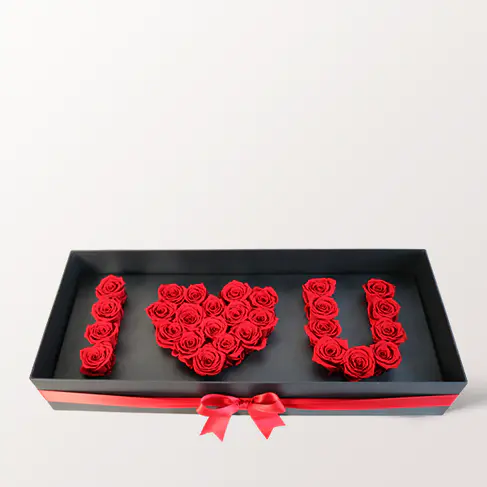Ewige Rosen „I love you“
