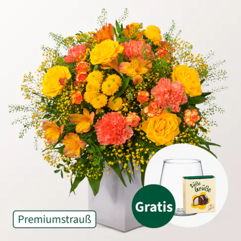 Premiumstrauß Herbstsonne