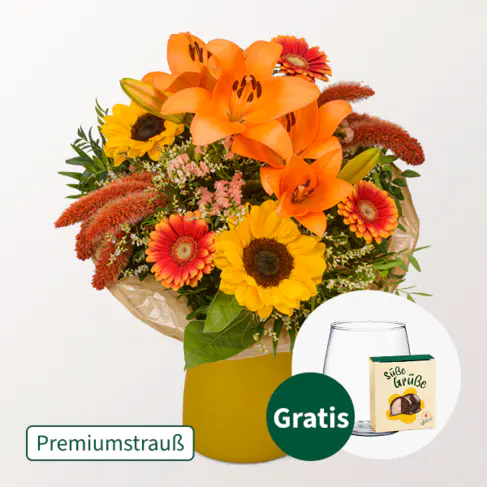 Premiumstrauß Herbstlicht