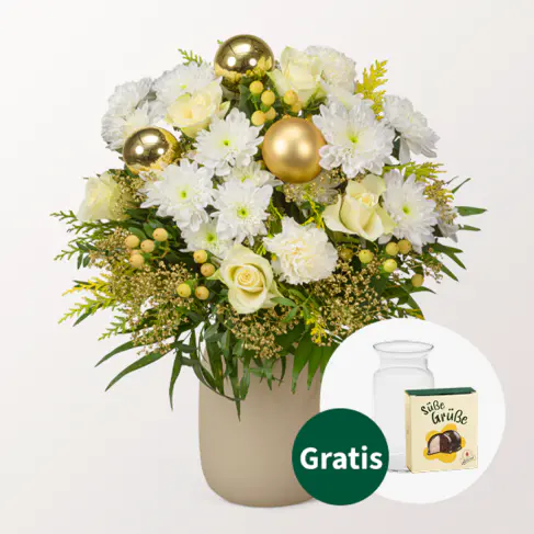 Blumenstrauß Schneezauber