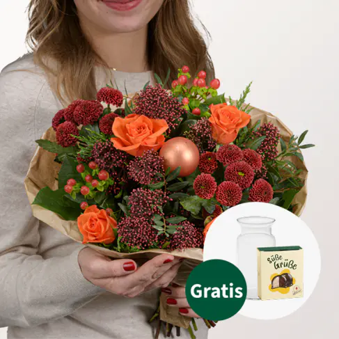 Blumenstrauß Winterzeit