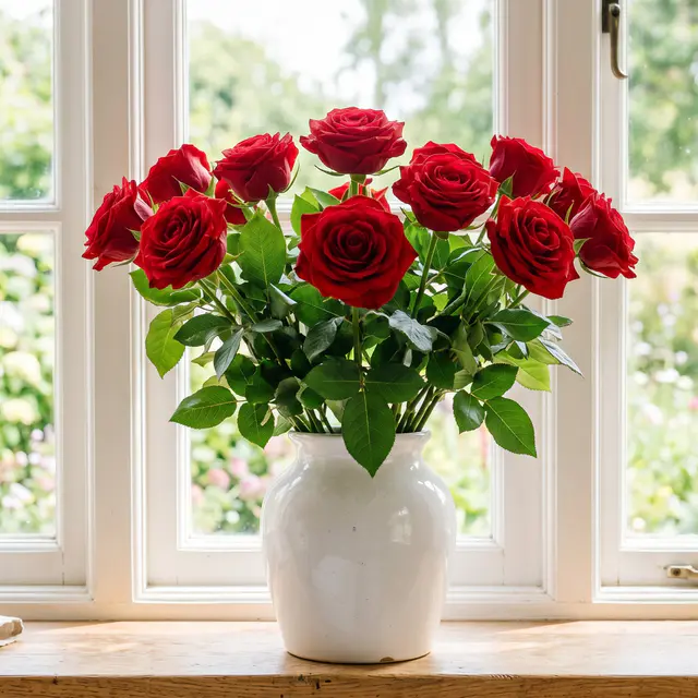 Blumenstrauß Liebe - rote Rosen