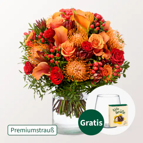 Premiumstrauß Herbstblüte