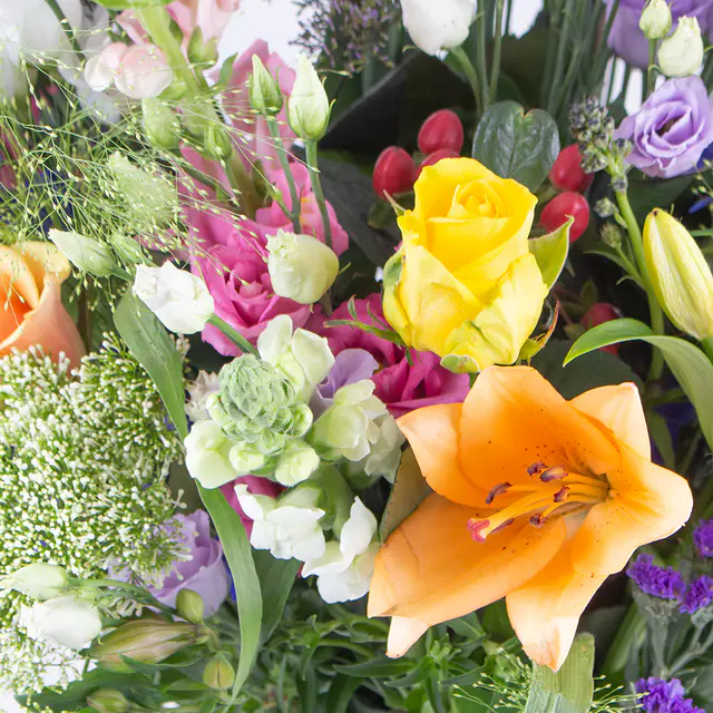 Großer Blumenstrauß Regenbogen XXL — Bild 2