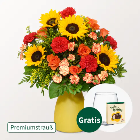 Premiumstrauß Herbstfarben