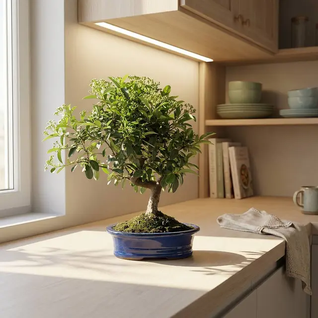 Bonsai Pyracantha coccinea 10 Jahre