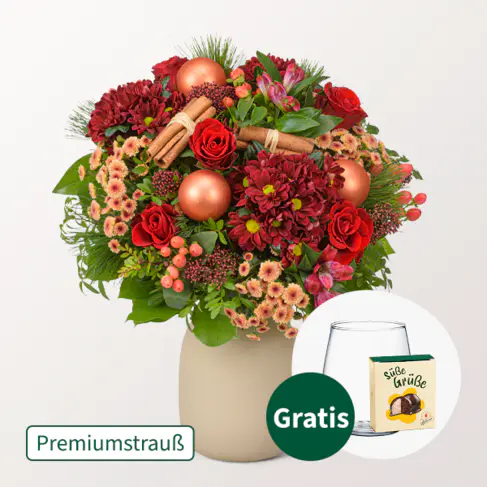 Premiumstrauß Weihnachtsglück