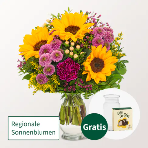Blumenstrauß Herbstlichtung