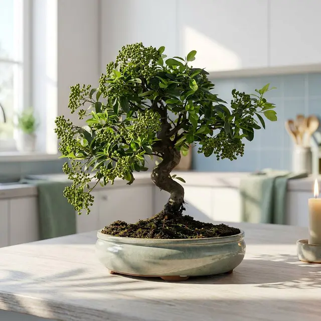 BonsaiPyracantha angustifolia 13 Jahre