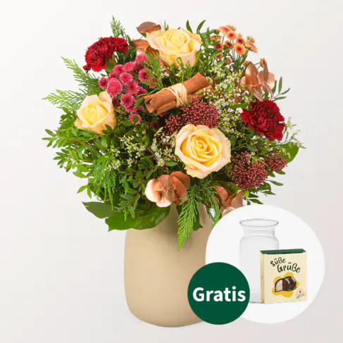 Blumenstrauß Winterromanze