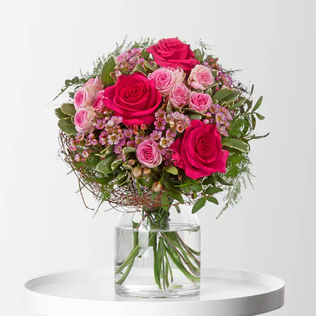 Blumenstrauß 'Für Dich', handgebunden