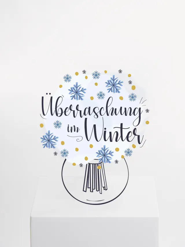 Überraschungsstrauß Winter