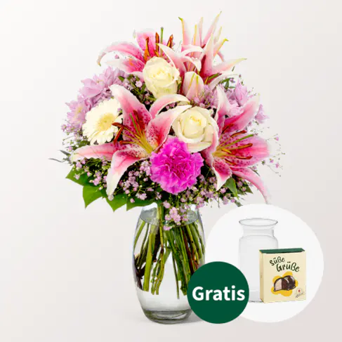 Blumenstrauß Glücksmoment