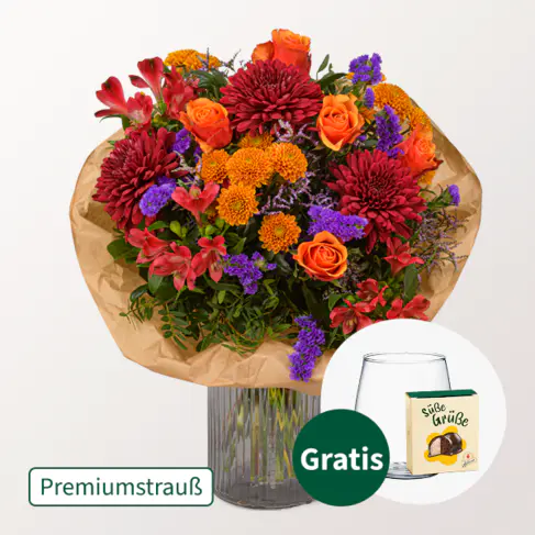 Premiumstrauß Farbenfeuerwerk