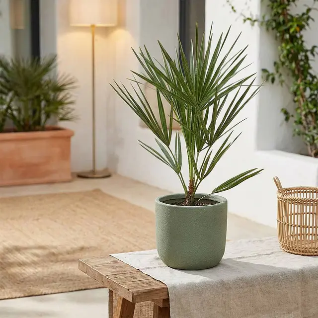 Chamaerops humilis Palme