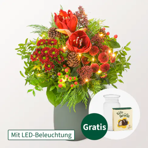 Blumenstrauß Merry Christmas